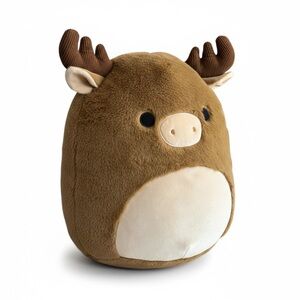 Fuzz-A-Mallow Maurice the Moose 14"  New With Tags Rare Fuzzy Squishmallow Plush